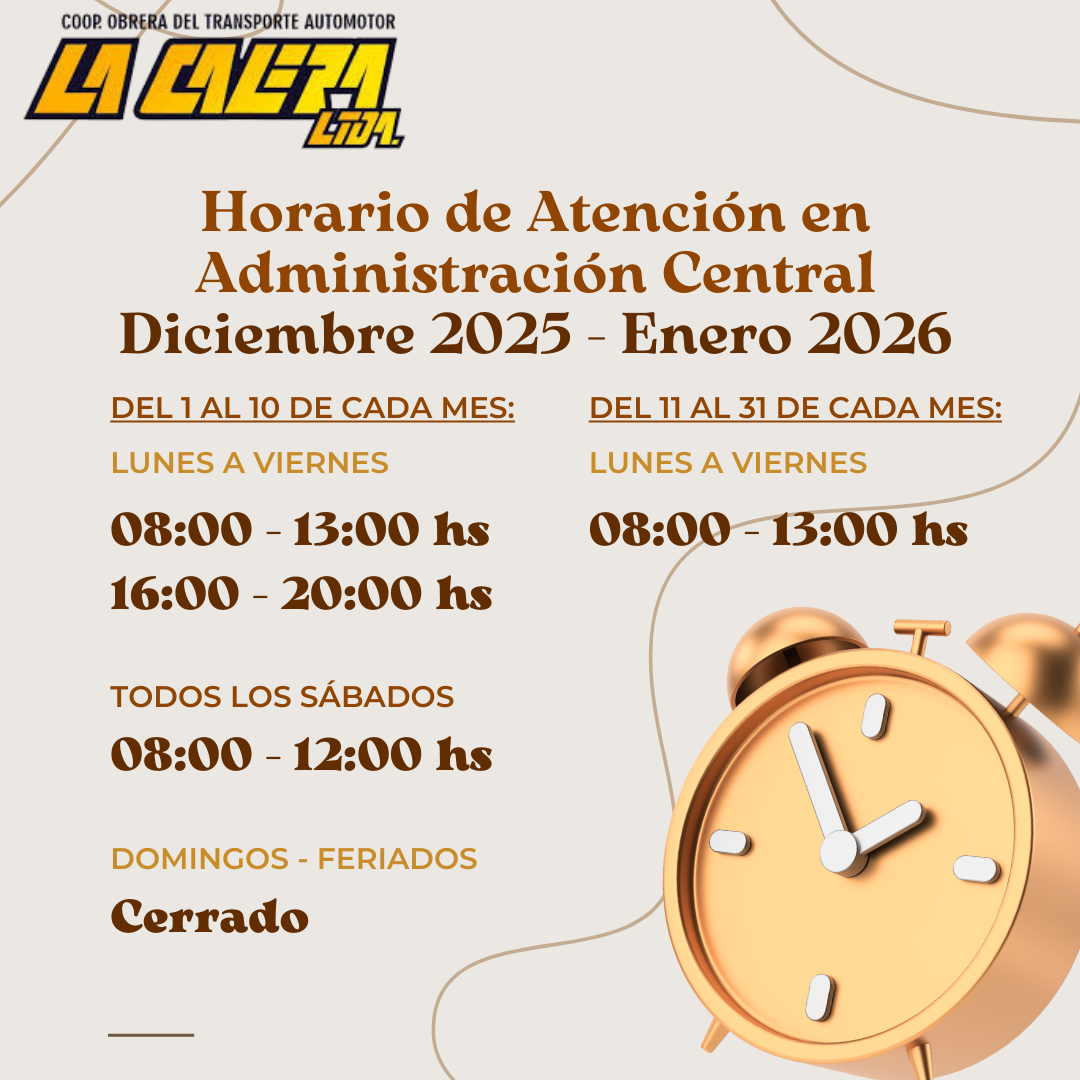 COTA La Calera – Cooperativa Obrera del Transporte Automotor La Calera